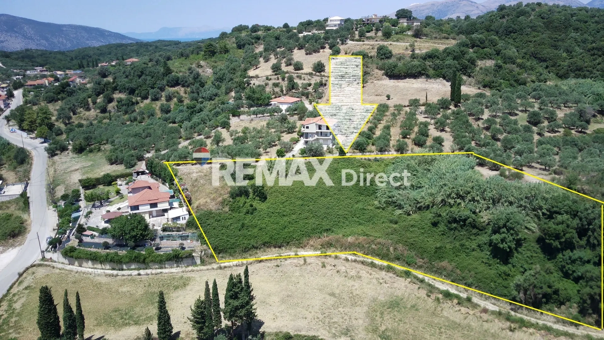 2 - verkoop terrein uitzicht op zee igoumenítsa epirus griekenland
