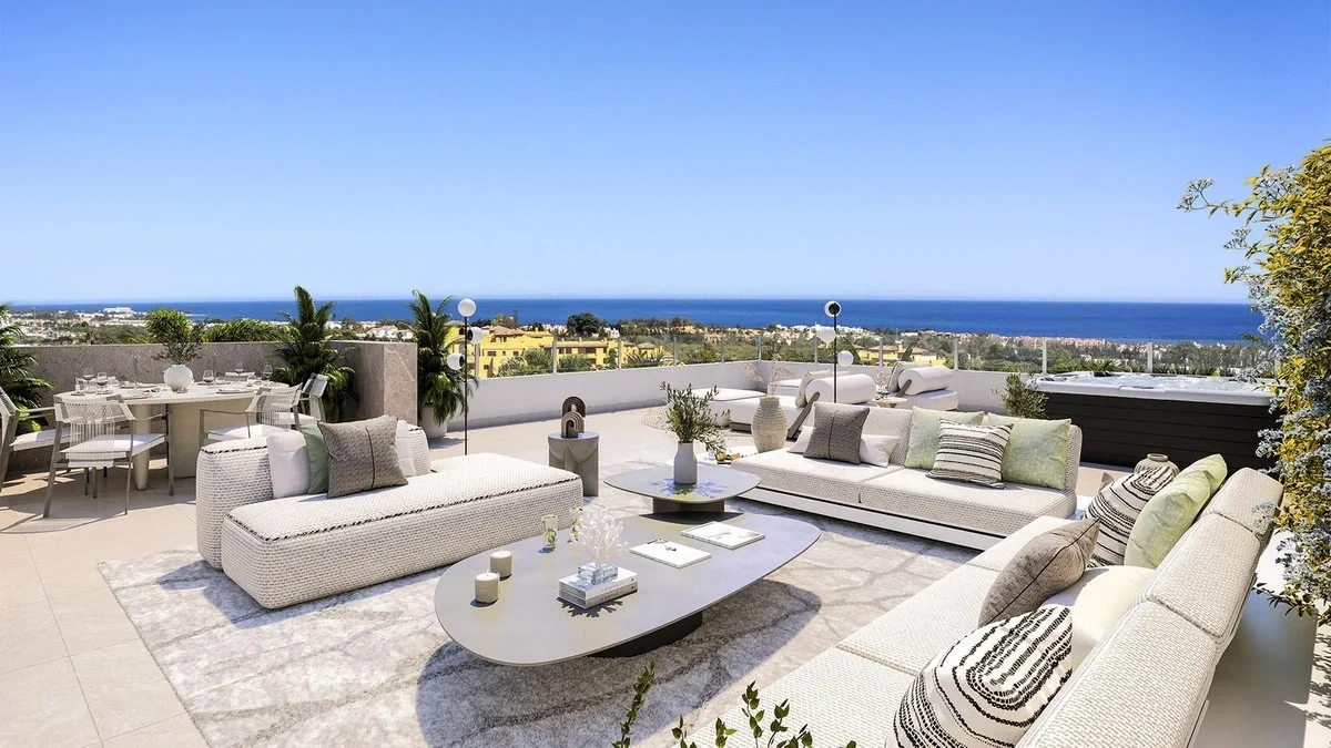 2 - venda apartamento vista de mar estepona - costa del sol andaluzia espanha