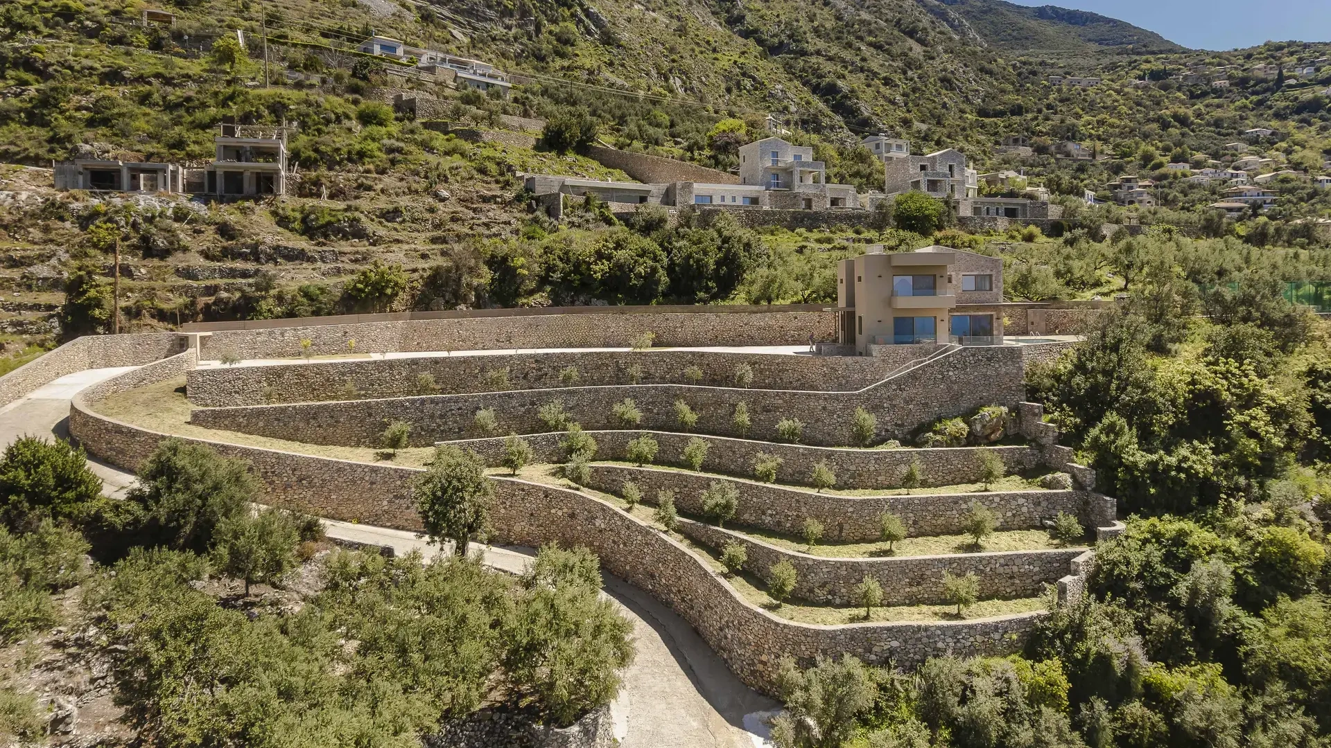 1 - vente propriété vue mer kalamáta péloponnèse grèce