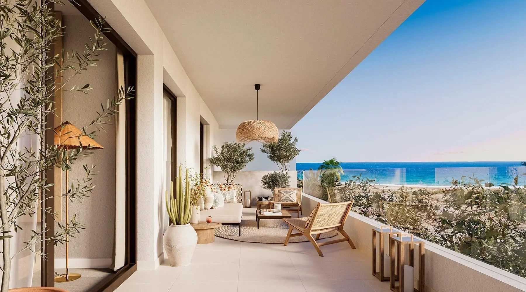 2 - продажа квартира вид моря mojacar андалусия испания