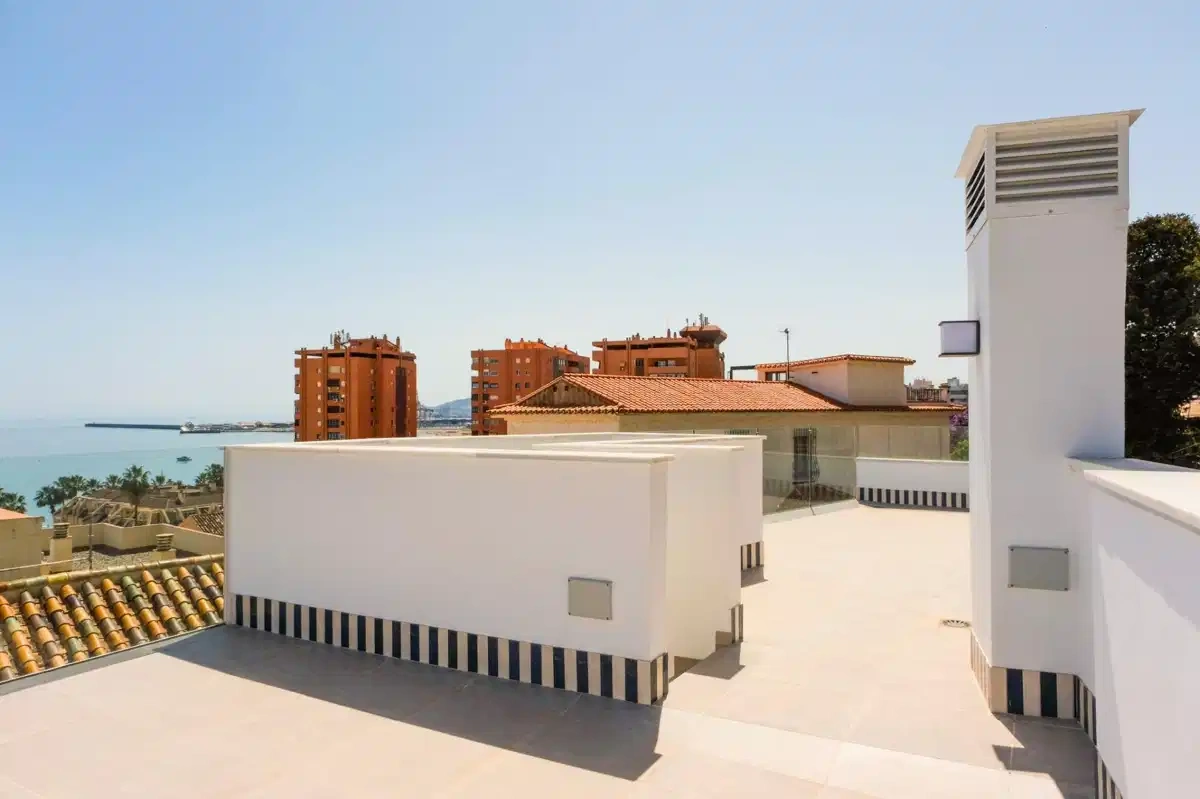 2 - verkoop huis uitzicht op zee malaga  andalusië spanje