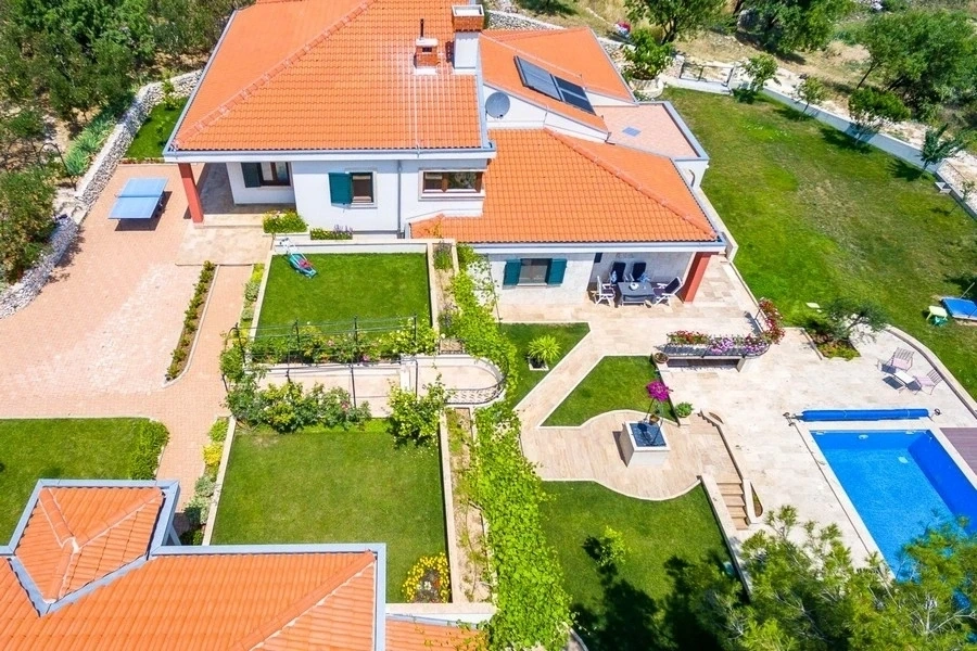 2 - verkoop villa uitzicht op zee trogir split-dalmatia kroatië