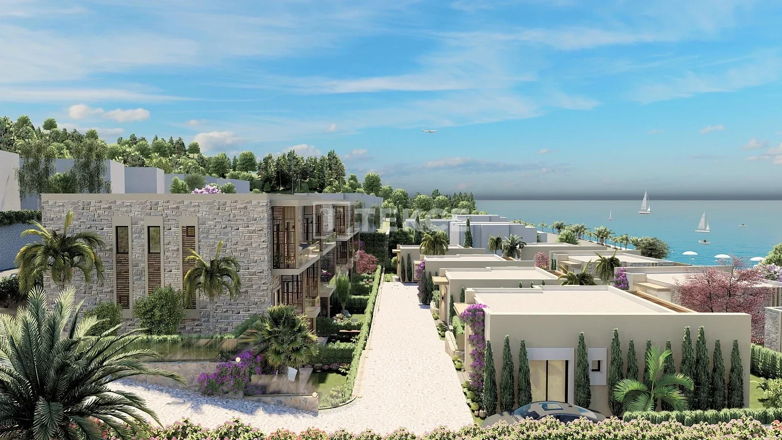 1 - sea view apartment for sale in bodrum muğla turkey