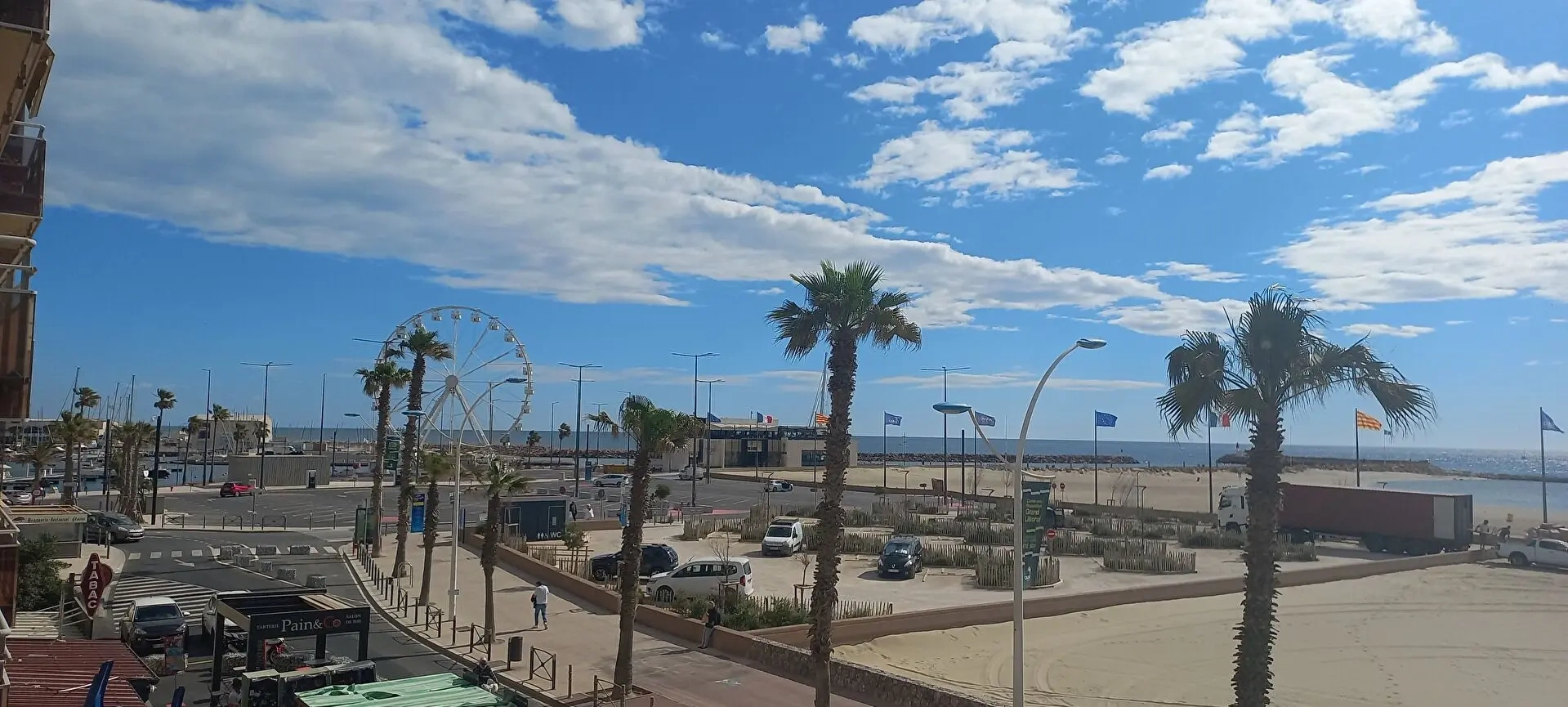1 - verkoop appartement uitzicht op zee canet-en-roussillon pyrénées-orientales frankrijk