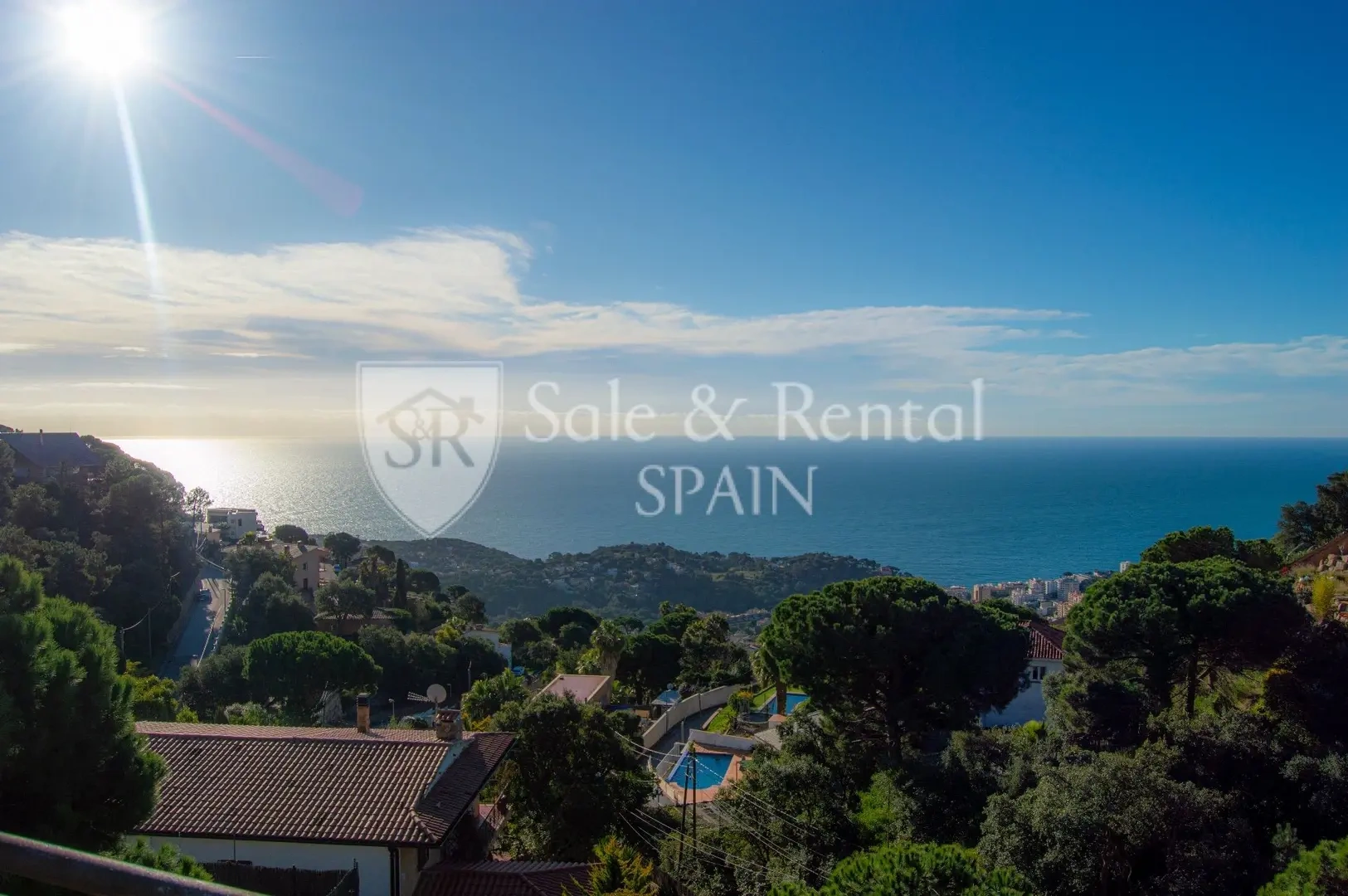 1 - продажа дом вид моря lloret de mar каталония испания