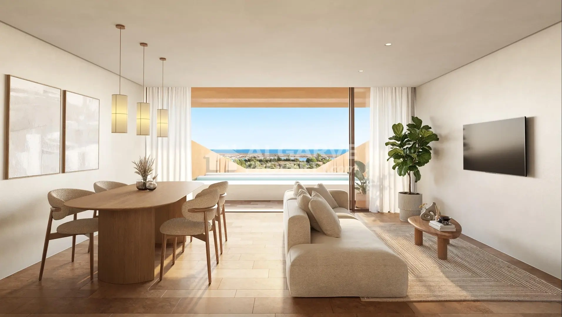 1 - venta apartamento vista al mar lagos algarve portugal