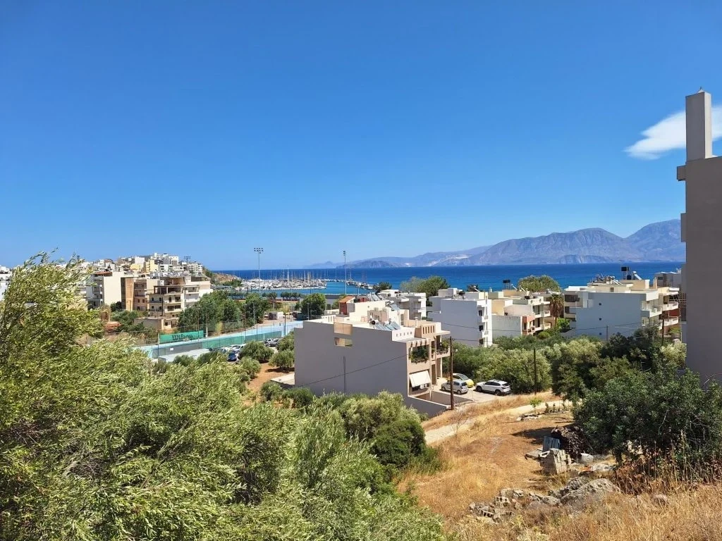 2 - vente terrain vue mer agios nikolaos crète grèce