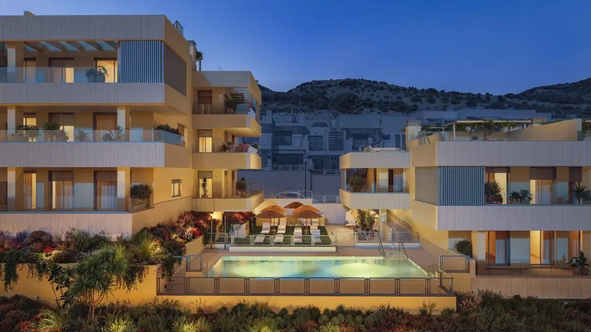 1 - verkoop appartement uitzicht op zee benalmadena - costa del sol andalusië spanje