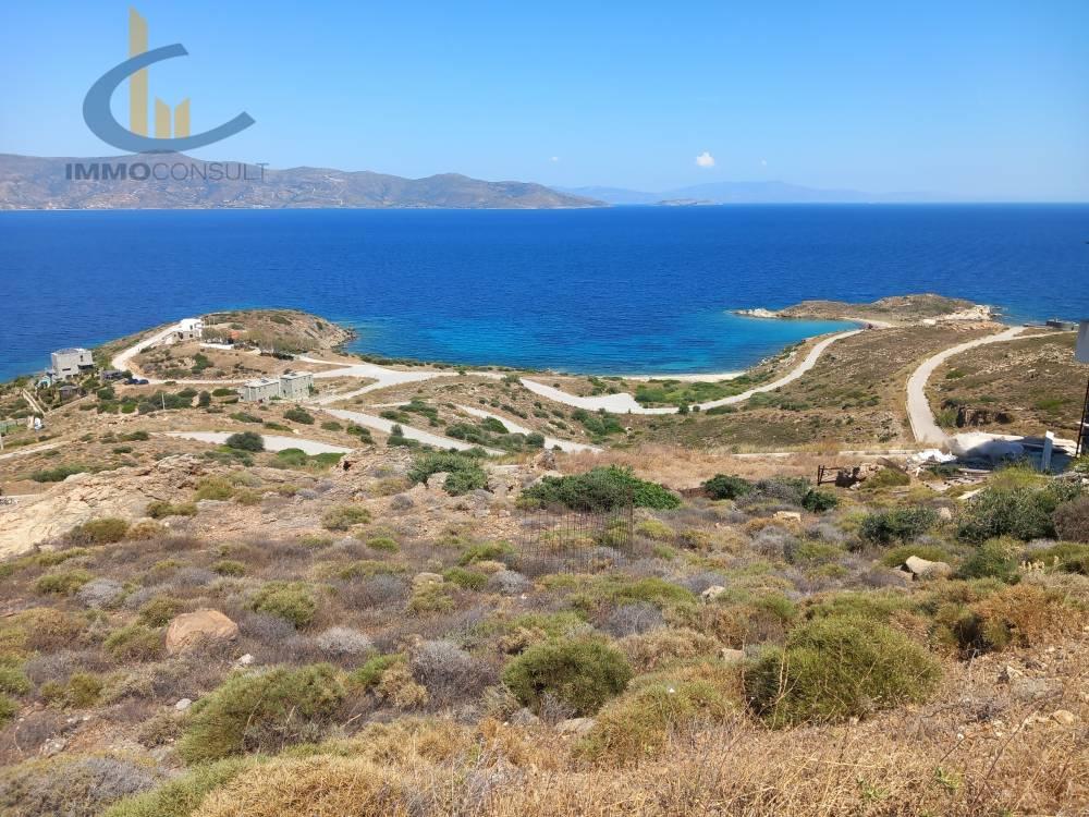 1 - vente terrain vue mer kárystos grèce centrale grèce
