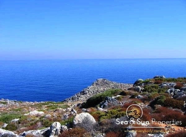 2 - sea view plot of land for sale in akrotiri crete greece