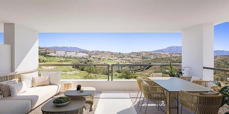 1 - vendita appartamento vista mare mijas andalusia spagna