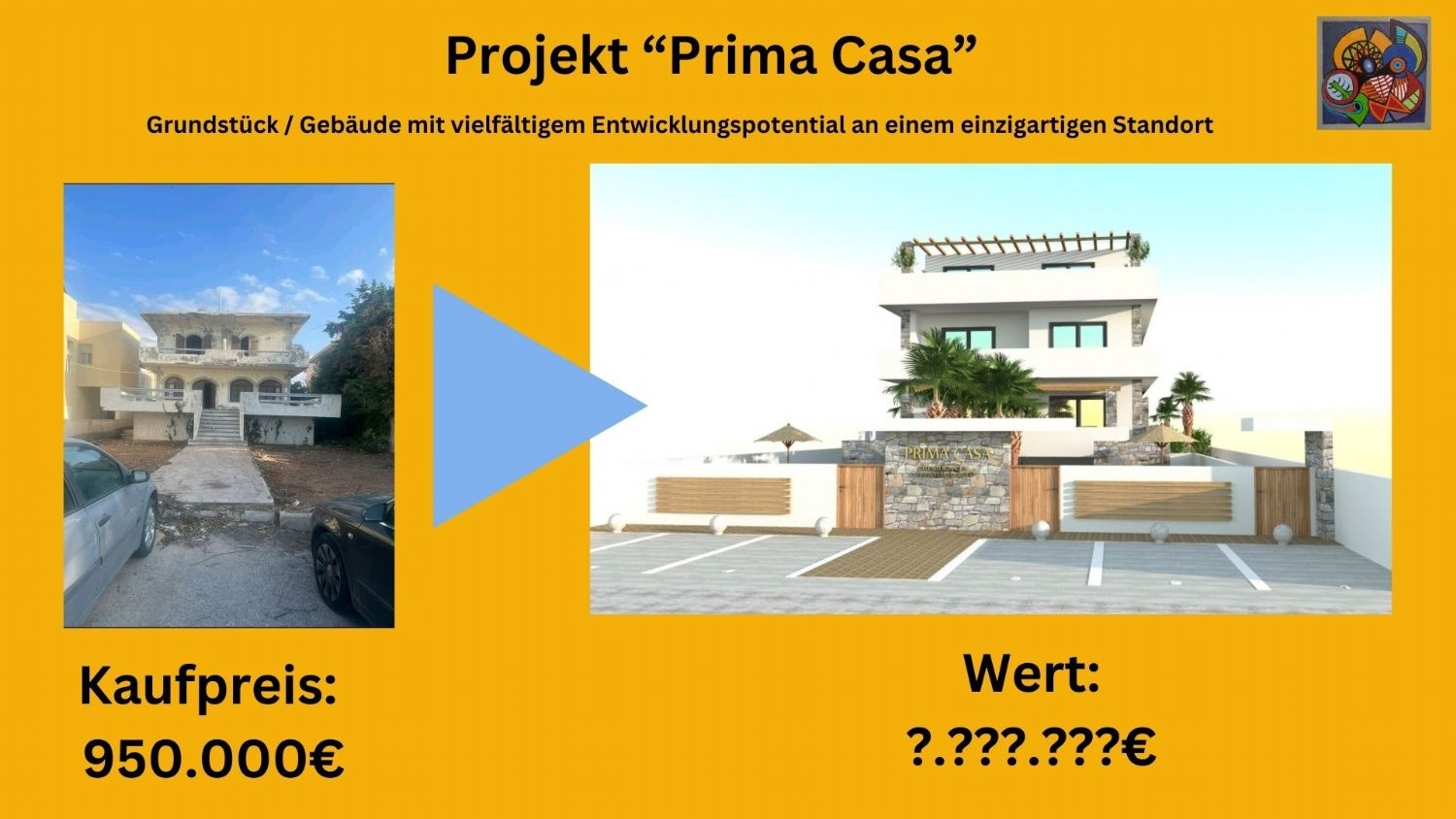 2 - vente immeuble vue mer kokkini hani crète grèce