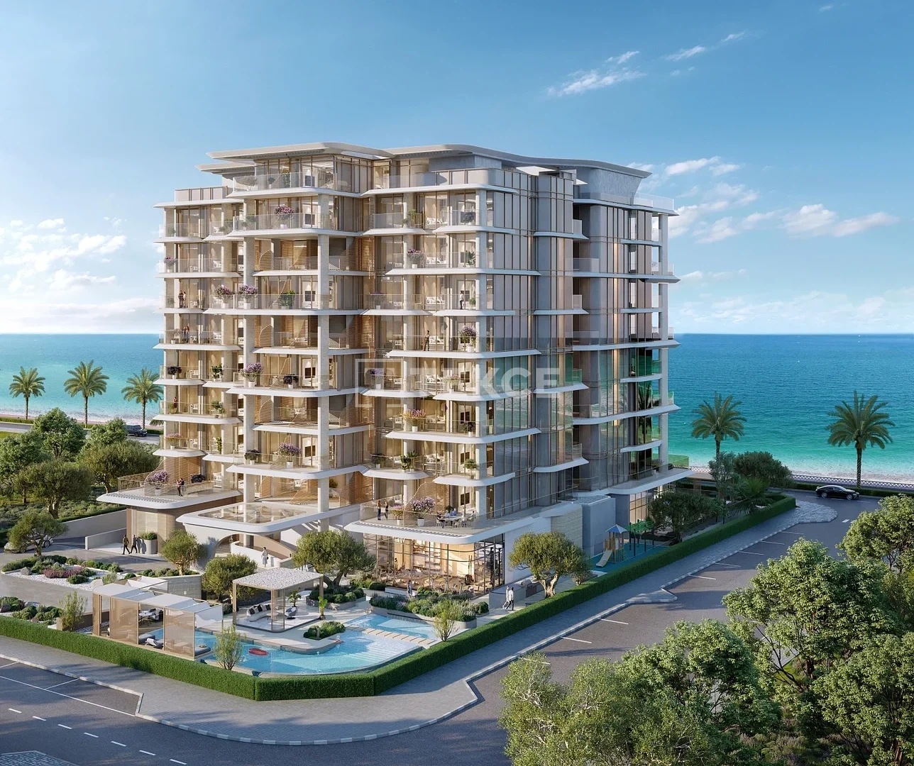 1 - vente appartement pieds dans l'eau dubai dubai émirats arabes unis