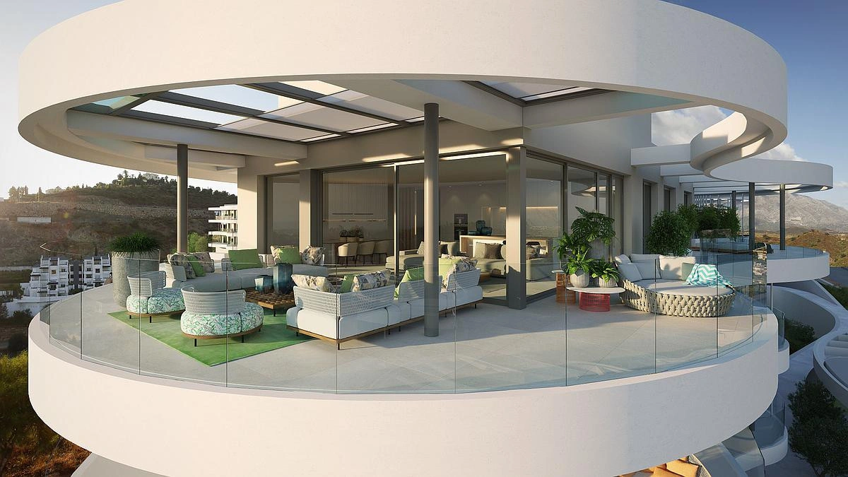 2 - sea view apartment for sale in benahavis - costa del sol andalusia spain