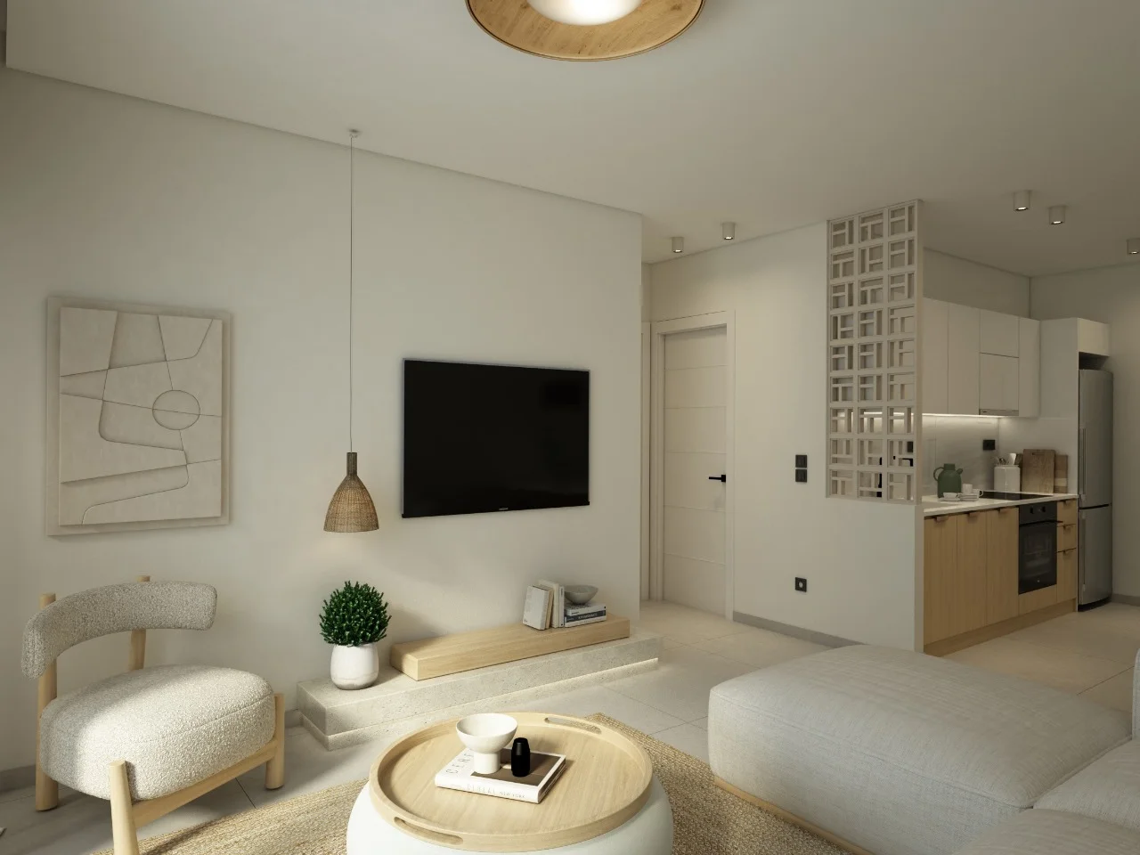 1 - vente appartement vue mer máleme crète grèce