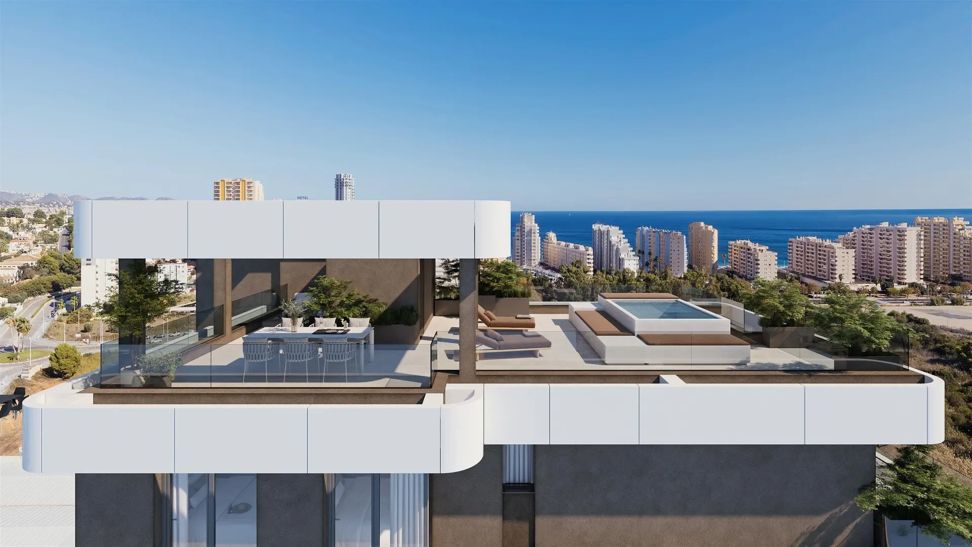 1 - sea view apartment for sale in calpe - costa blanca valencian community spain