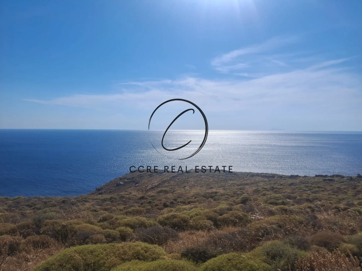 2 - vente terrain vue mer kýthnos egée méridionale grèce