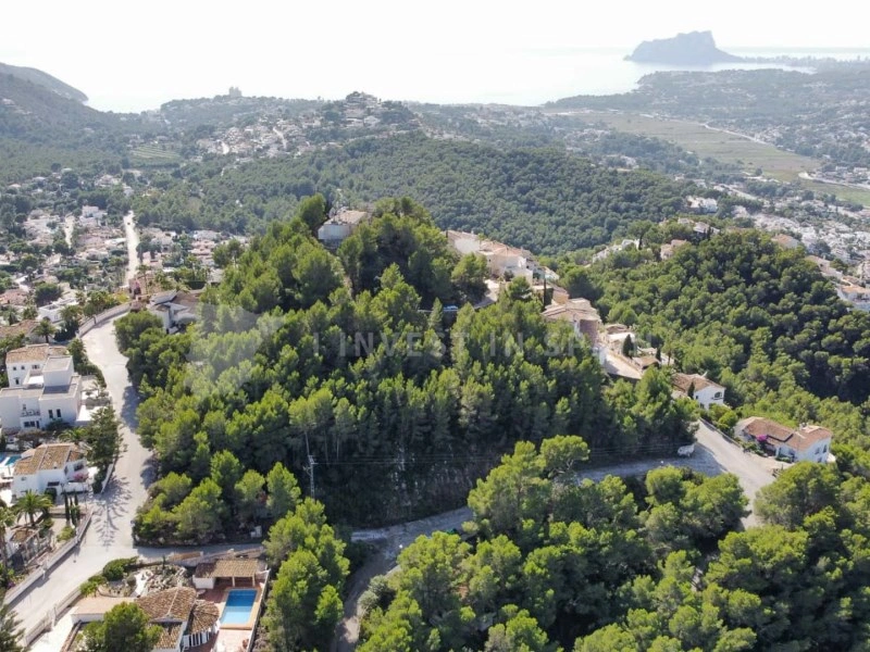 2 - plot of land for sale in moraira - costa blanca valencian community spain