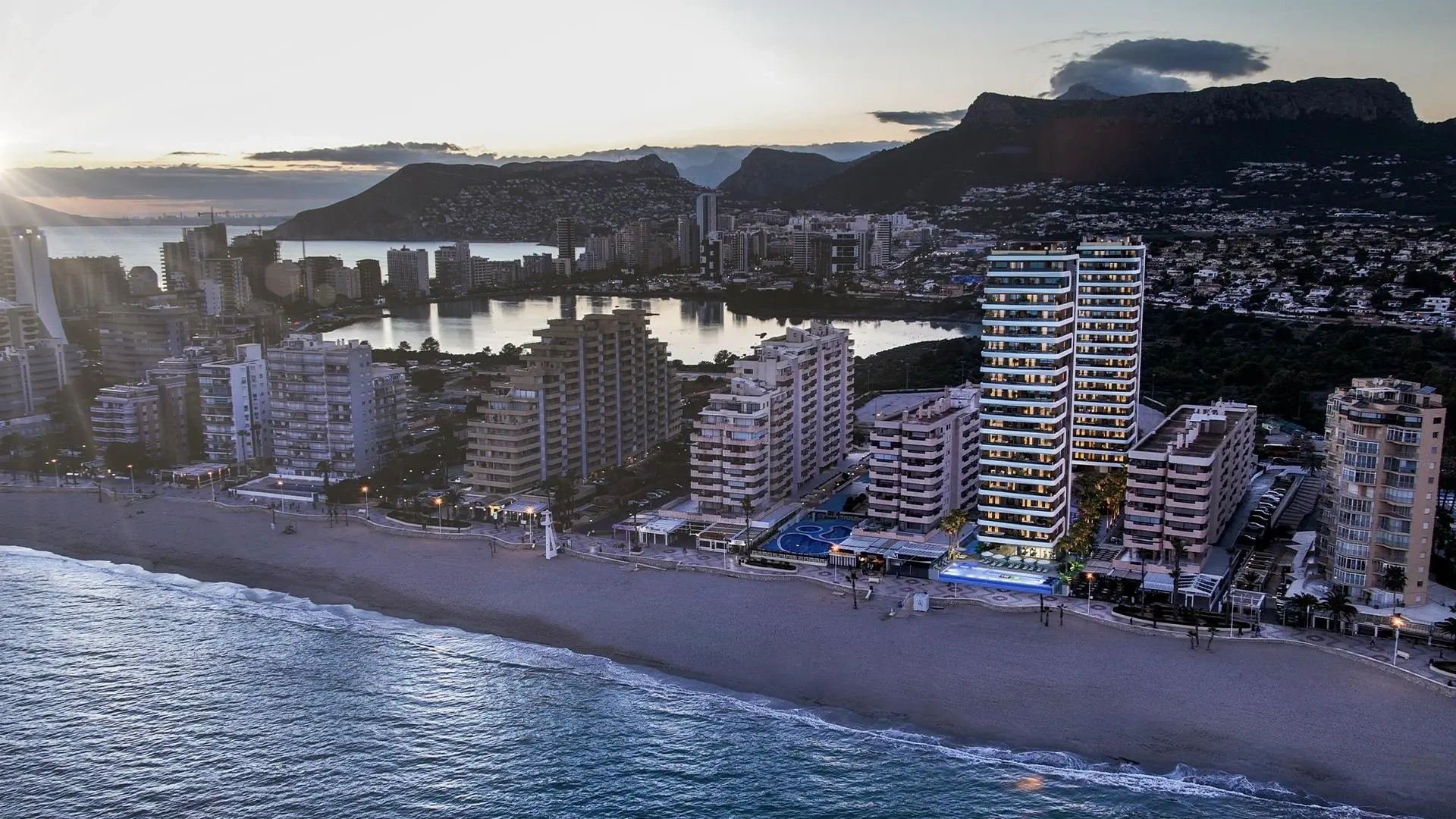 2 - venda apartamento frente ao mar calpe - costa blanca comunidade valenciana espanha