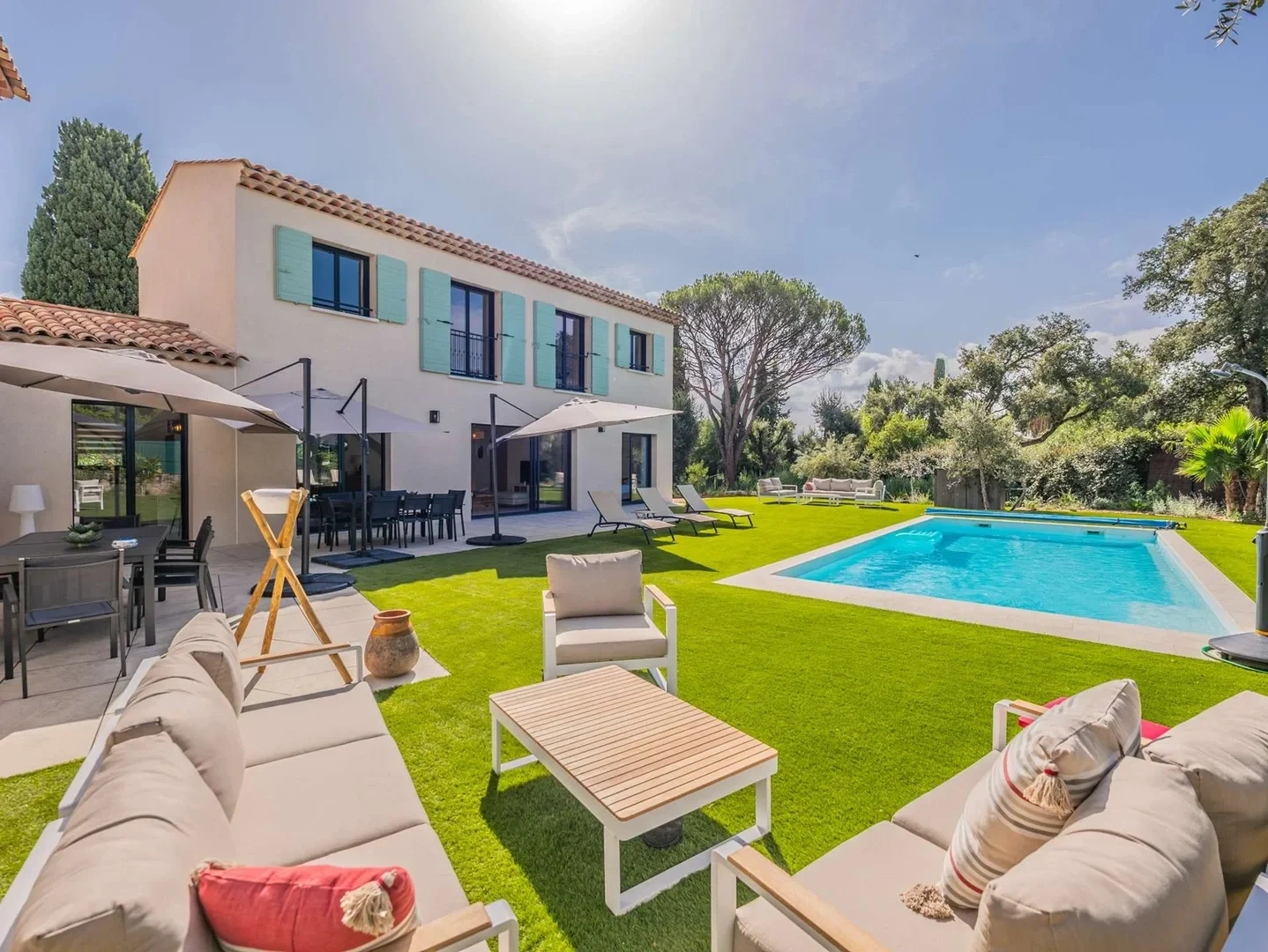 2 - location vacances villa grimaud var france
