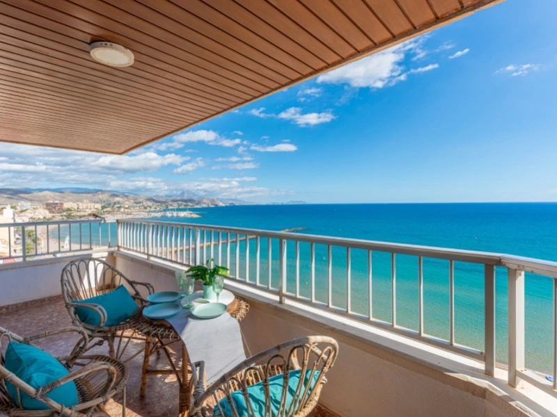 2 - venta apartamento vista al mar el campello - costa blanca comunidad valenciana españa