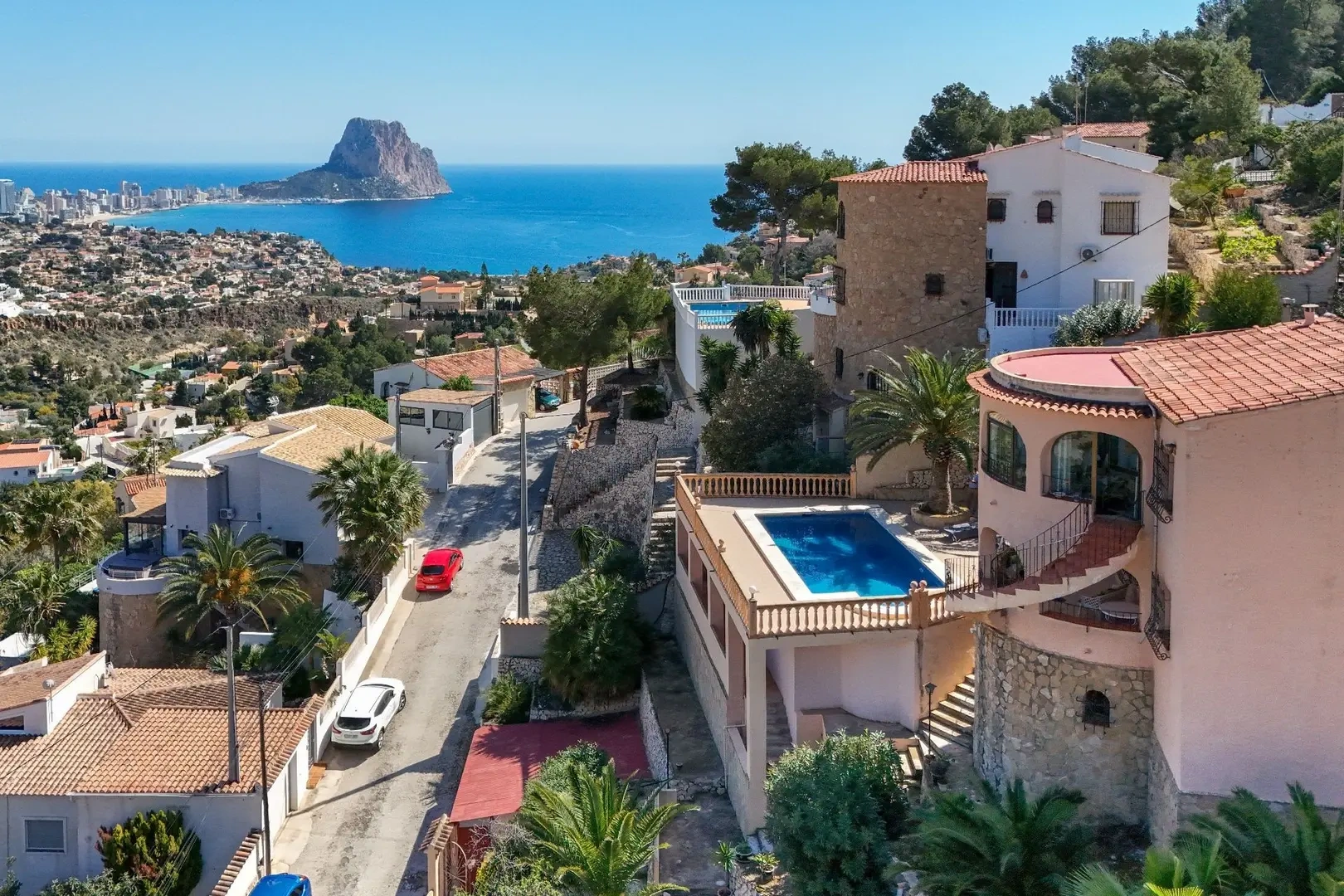 1 - sea view house for sale in calpe - costa blanca valencian community spain