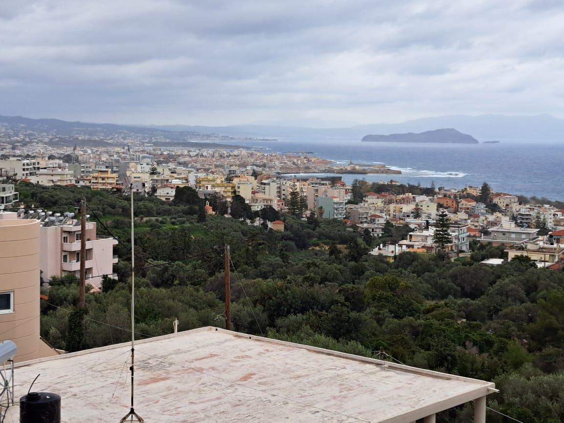 1 - vente terrain vue mer chania crète grèce