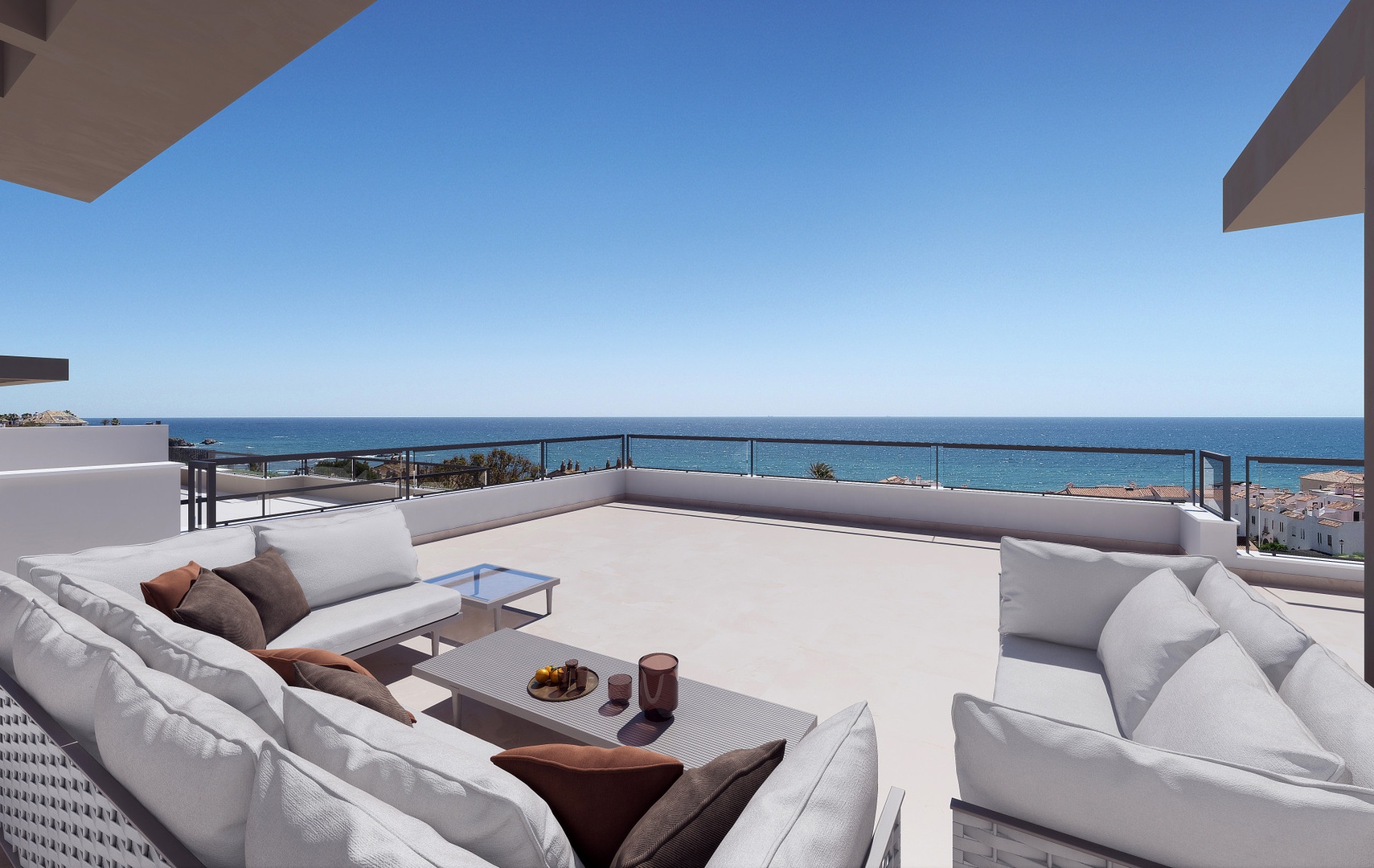 2 - vente appartement vue mer casares - costa del sol andalousie espagne