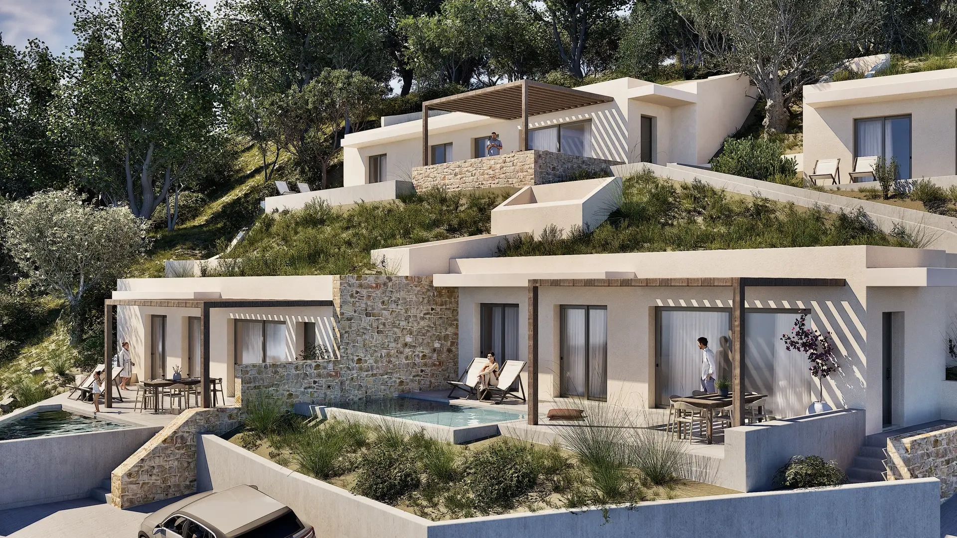 1 - sea view villa for sale in marioú crete greece