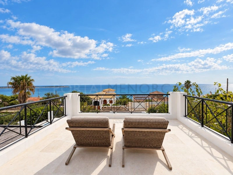 1 - sea view house for sale in sant lluis minorca - balearic islands spain