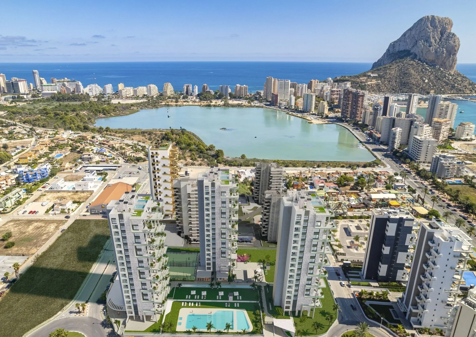 1 - vente appartement vue mer calpe - costa blanca communauté valencienne espagne