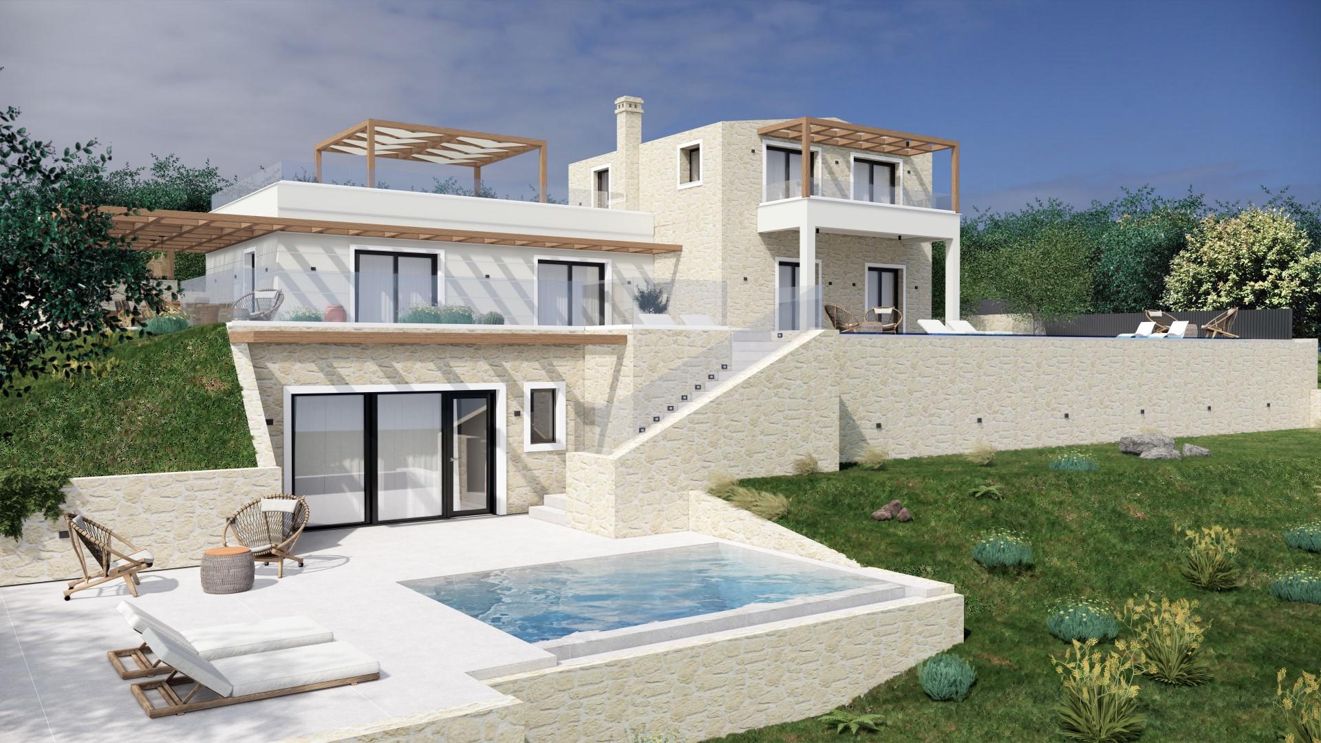 1 - sea view house for sale in corfu ionian islands greece