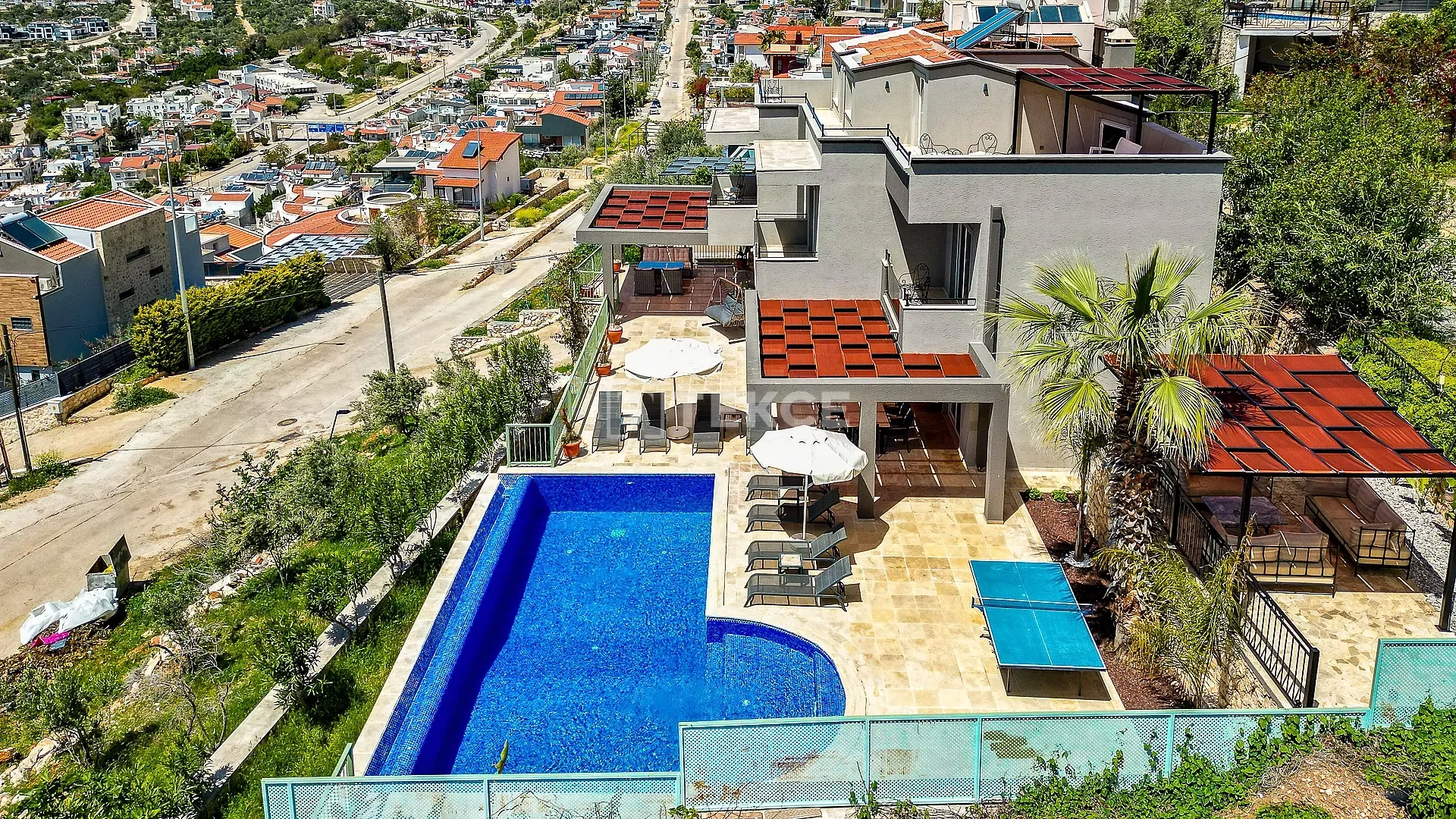 2 - vente maison vue mer kas antalya turquie