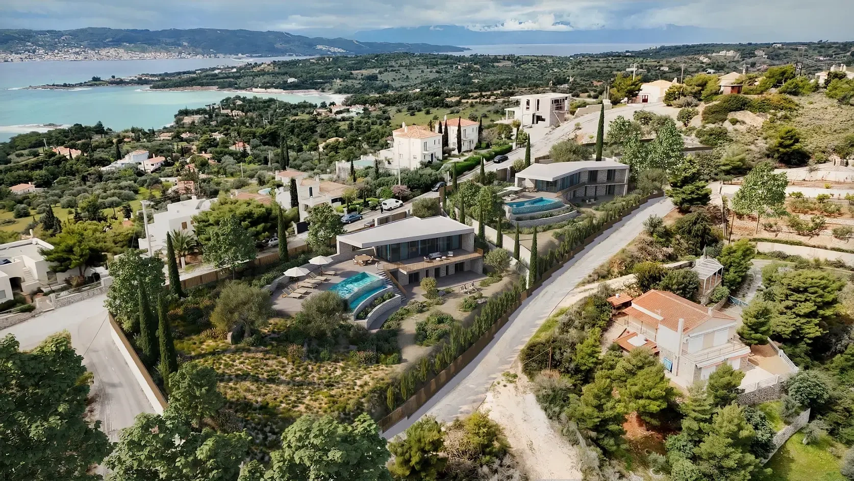 1 - vendita casa vista mare porto cheli peloponneso grecia