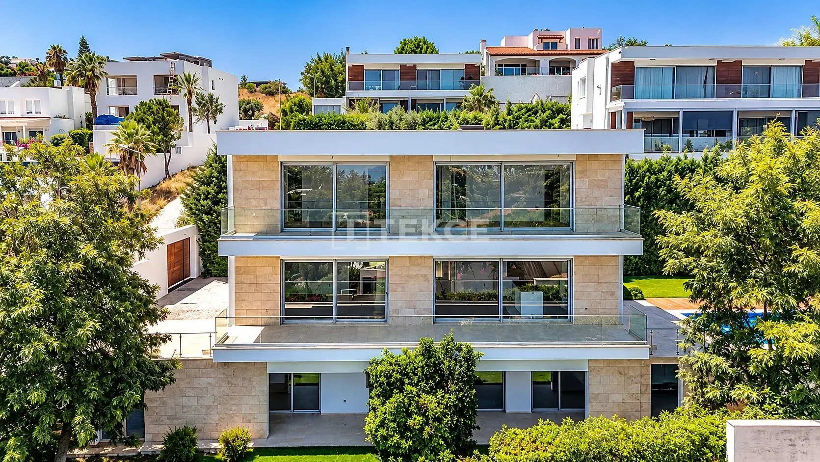 1 - sea view villa for sale in bodrum muğla turkey