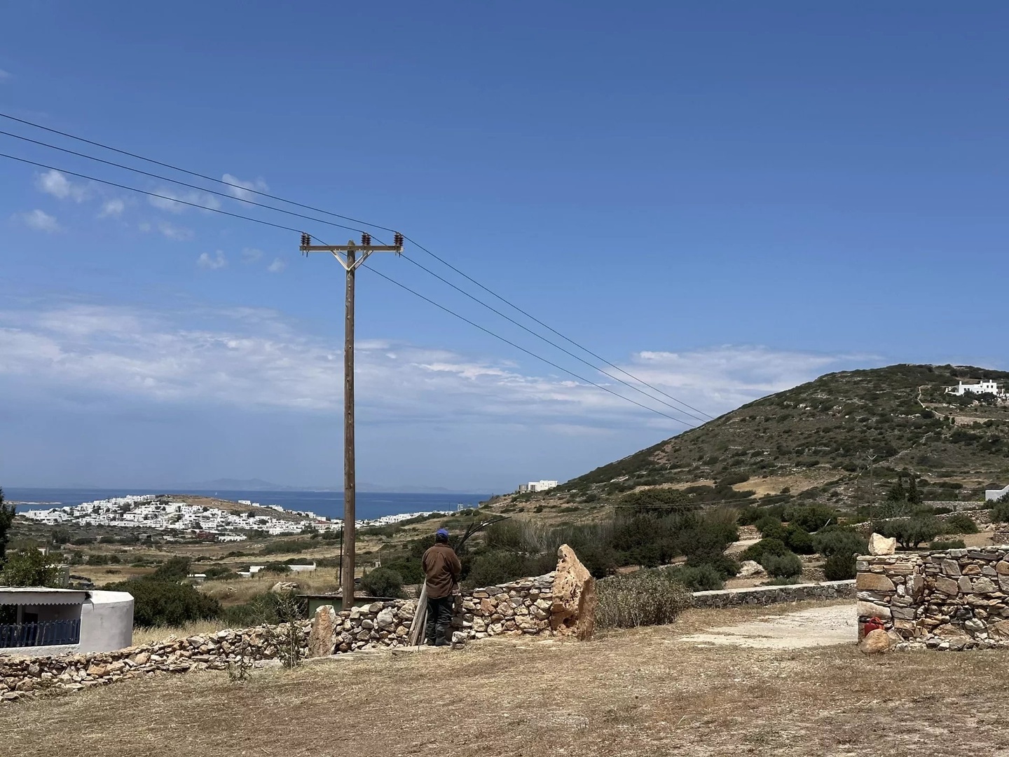 2 - verkauf grundstück meerblick paros - kykladen südliche ägäis griechenland