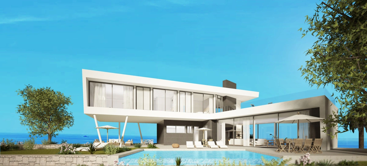 Casa vista al mar con terraza