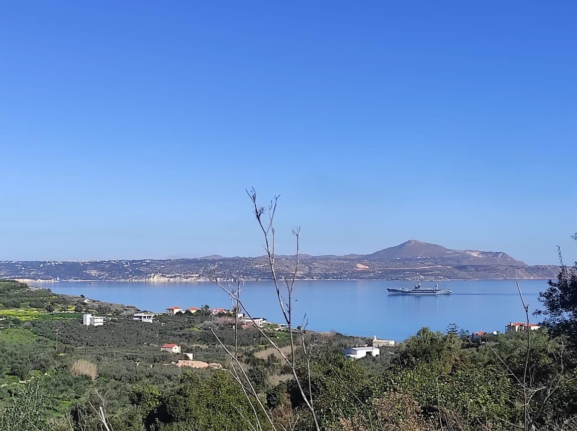 1 - vente terrain vue mer kalyves crète grèce
