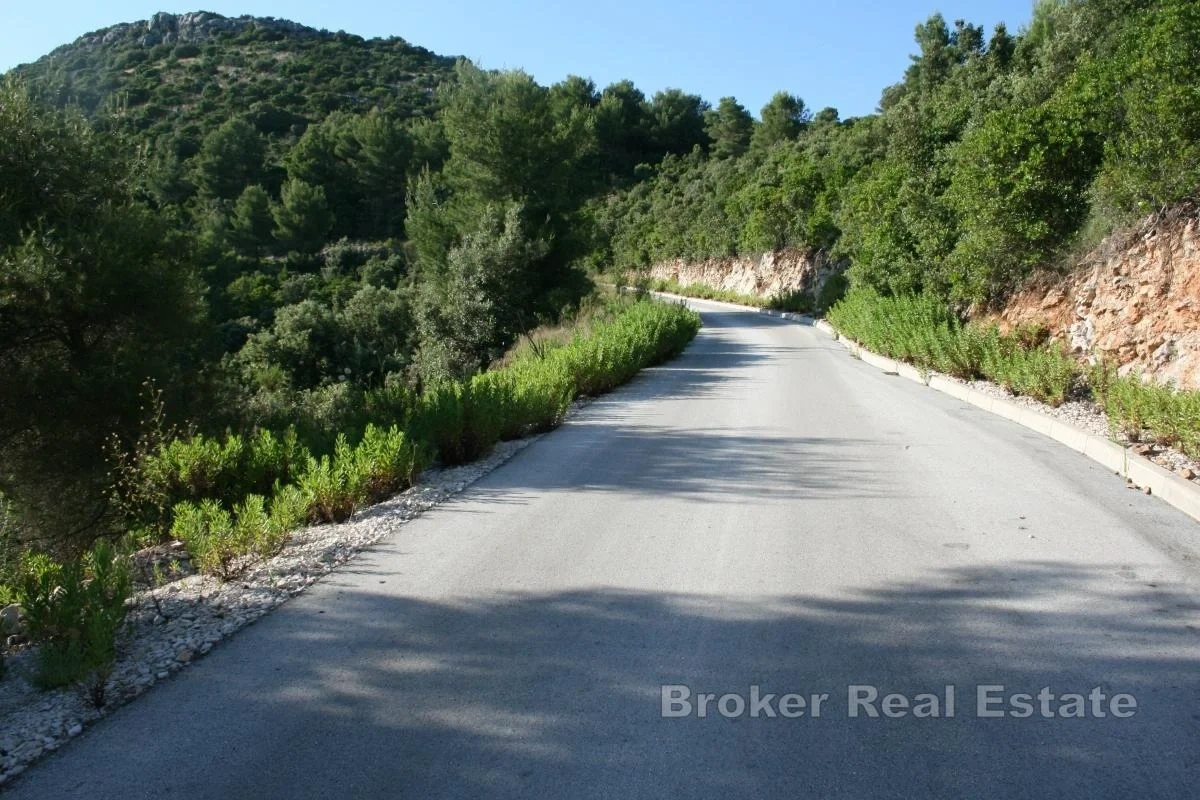 2 - waterfront plot of land for sale in duba pelješka dubrovnik-neretva croatia