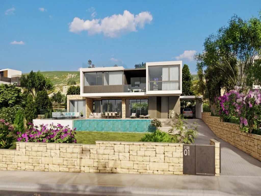 1 - sea view villa for sale in peyia paphos cyprus