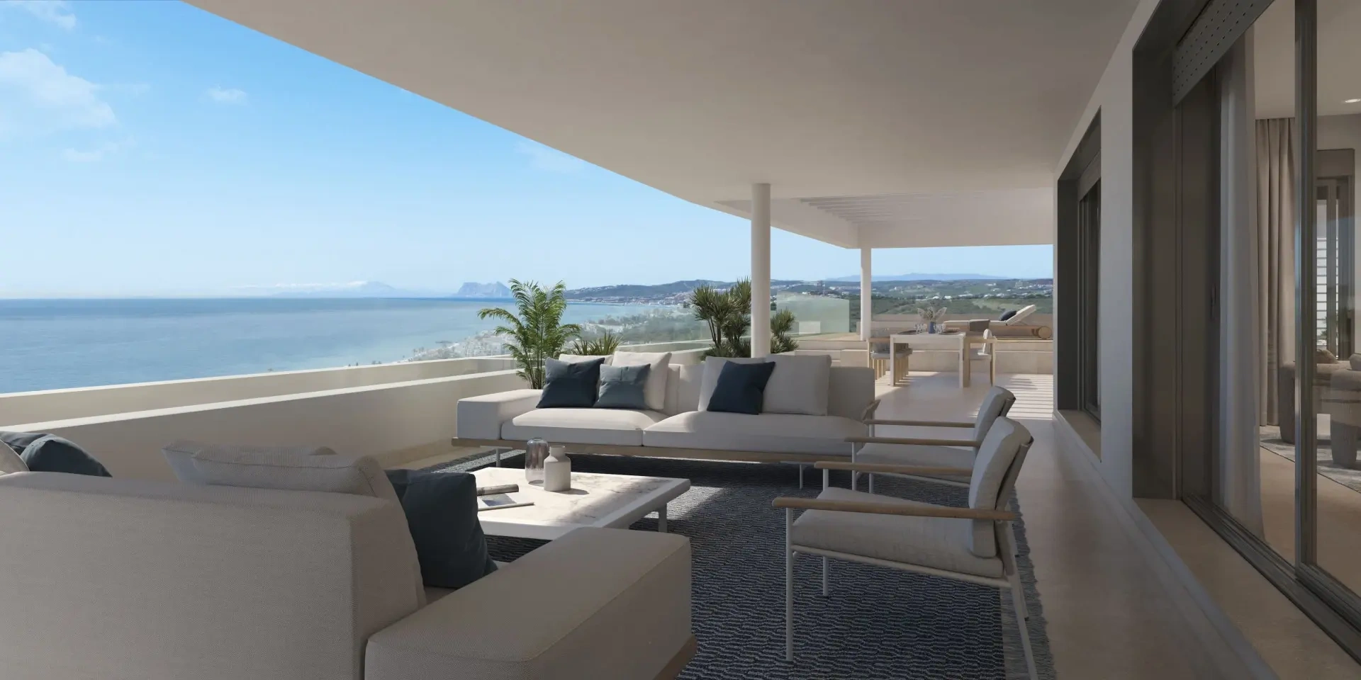 1 - venda apartamento vista de mar estepona - costa del sol andaluzia espanha