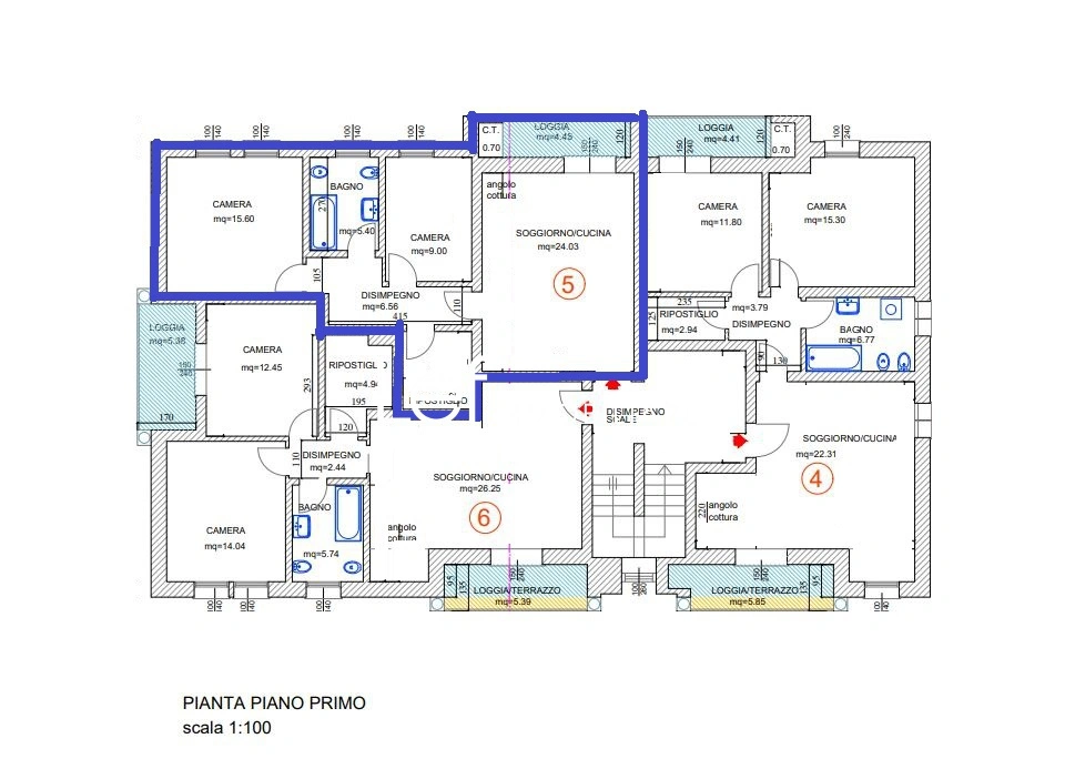 2 - vente appartement cordignano vénétie italie