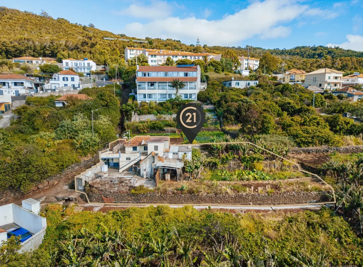 1 - sea view house for sale in água de pena madeira portugal