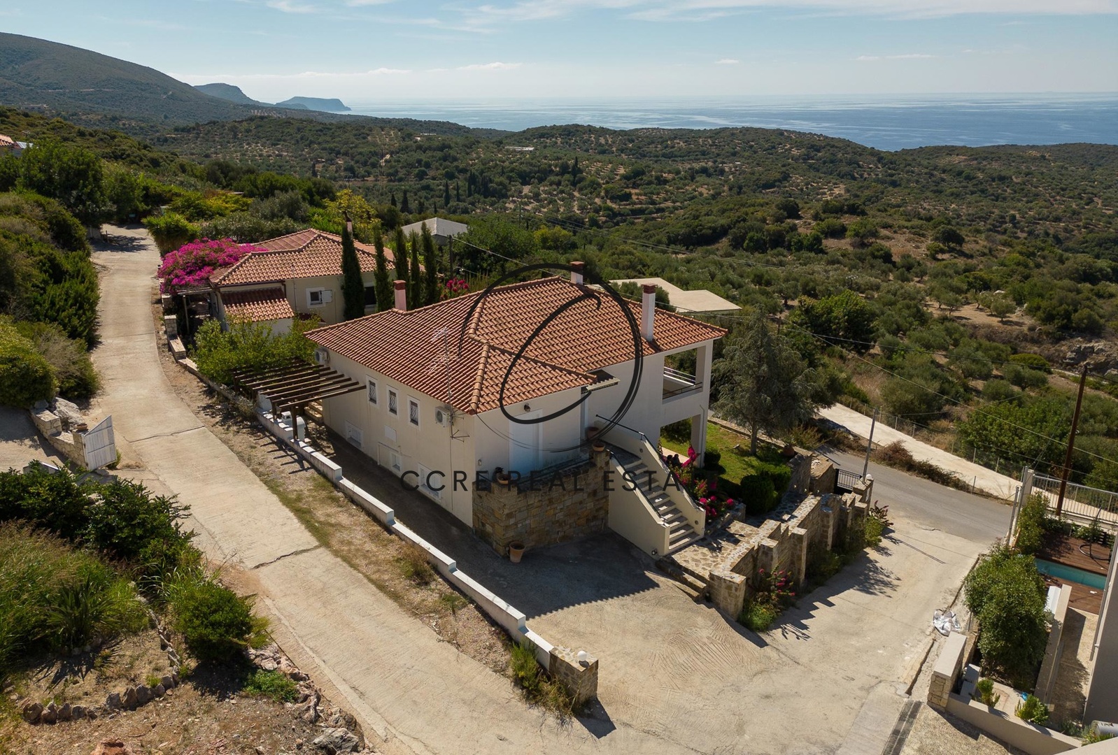 2 - vente maison plage à pied koróni péloponnèse grèce