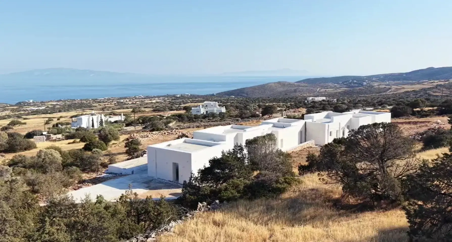 1 - vente propriété vue mer paros - cyclades egée méridionale grèce
