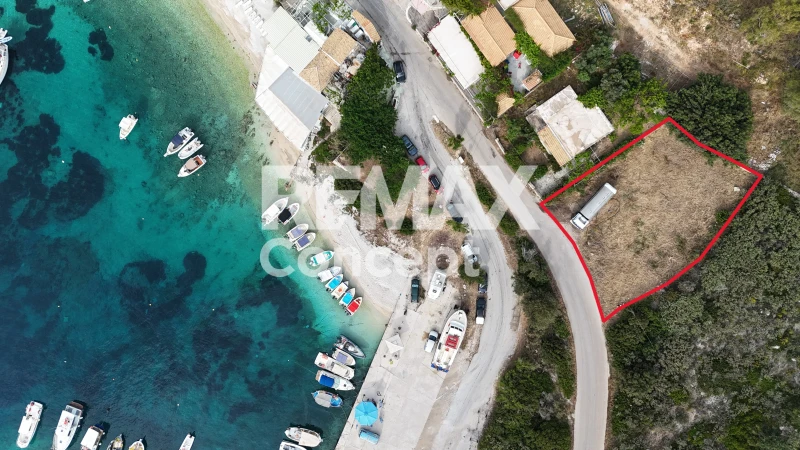1 - waterfront plot of land for sale in zante ionian islands greece