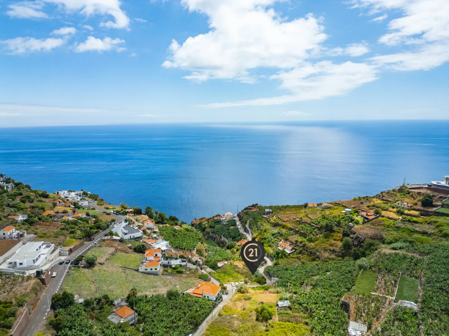 1 - sea view plot of land for sale in canhas madeira portugal