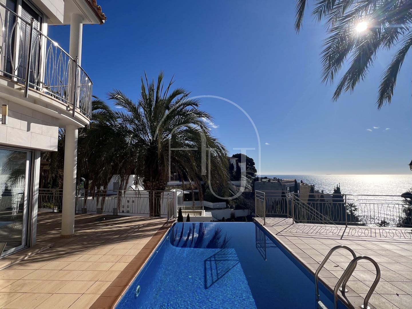 2 - verkoop huis uitzicht op zee lloret de mar catalonia spanje