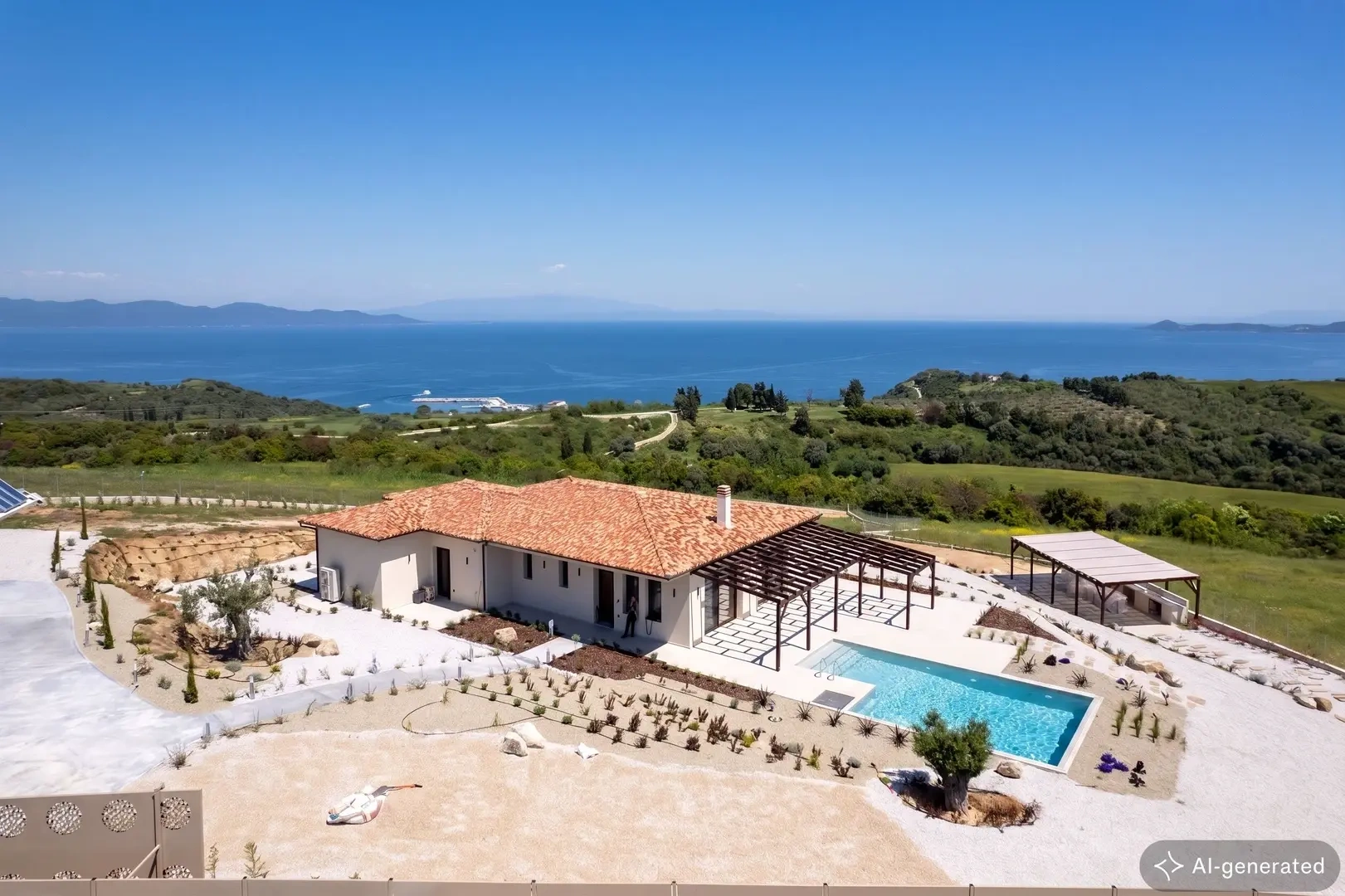 2 - venda villa ierissós macedónia central grécia