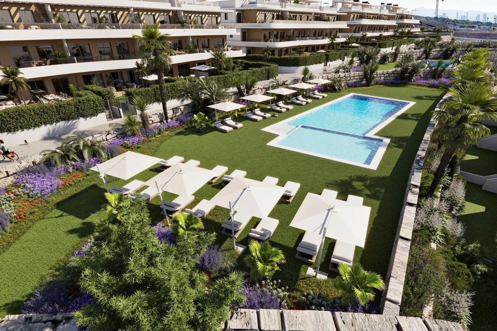 1 - verkoop appartement uitzicht op zee finestrat - costa blanca valencian community spanje